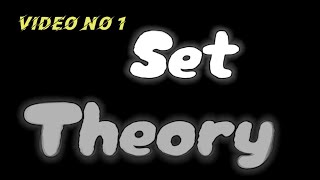 settheory  what is set  How sets and its elements are represented  video No 1 [upl. by Deer]