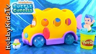 Bubble Guppies Bus with PLAYDOH Bubbles on HobbyKidsTV [upl. by Ajiak]