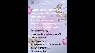 recess lyrics fypシ゚ melanie [upl. by Cecilius4]