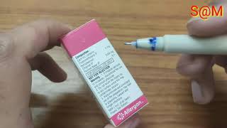 FML Liquifilm Eye drops in hindi  Flurometholone eye drops IP  Benefits doses and side effects [upl. by Aizti]