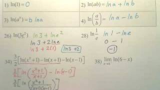 51a Natural Logarithmic Differentiation  Calculus [upl. by Quarta]