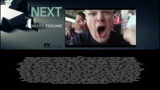 Avengers Endgame 2019 end credits FX live channel [upl. by Fabio]