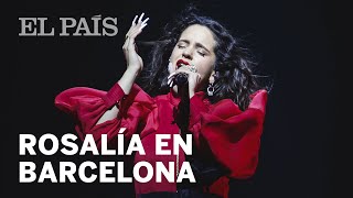 ROSALÍA triunfa en BARCELONA y llena EL PALAU SANT JORDI [upl. by Haissi293]