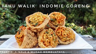 RESEP TAHU WALIK INDOMIE CRISPY DI LUAR LUMER DI DALAM [upl. by Nahtannoj]