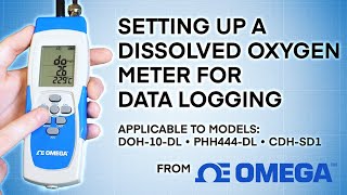 Setting Up a Dissolved Oxygen Meter for Data Logging [upl. by Llywellyn298]