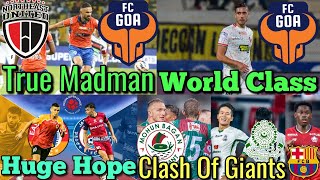 FC Goa Top Notch Fight 🤯  Mohammedan SC vs Mohun Bagan Ultimate Clash 🔥  Borja Herrera  EB  JFC [upl. by Namso603]