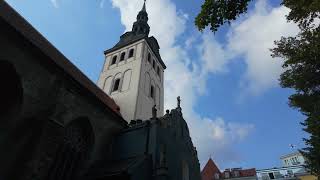 Walking Through Tallinns Historic Center  Exploring Estonia’s Capital 🏰🇪🇪 [upl. by Anatolio]