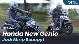 Honda New Genio Ini Rasanya Buat Harian  Test Ride [upl. by Linetta926]