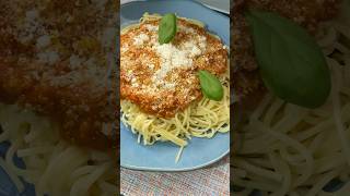 Spaghetti With Meat Sauce Recipe 😋 [upl. by Cleodel]