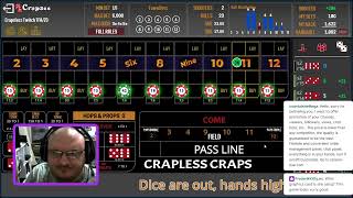 Crapless Craps on Crapsee [upl. by Yadahs]