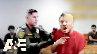 Man Curses Out Judge When She Interrupts Him  Court Cam  AampE [upl. by Ytnom644]