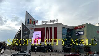 SKOPJE CITY MALL 2024 skopje 2024 mall [upl. by Aratal]