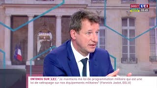 Présidentielle  quotCe quil y a devant nous cest un choix de sociétéquot  Yannick Jadot [upl. by Carson]