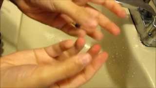 Sugar scrub recipe for cleaning polymer clay super easily [upl. by Randee]