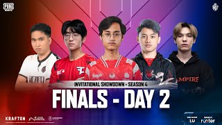 ID PUBG MOBILE RUTHLESS INVITATIONAL SHOWDOWN S4 GRAND FINALS  DAY 2 FT BTR AE TALON VPE [upl. by Ramsay]