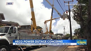 HECO customers show concerns after Ewa Beach power outage last week [upl. by Laspisa767]