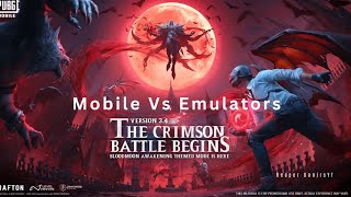 Mobile vs Emulator Showdown in PUBG Mobile – Who Has the Real Skill ReaperDanjrsYT [upl. by Aisercal]