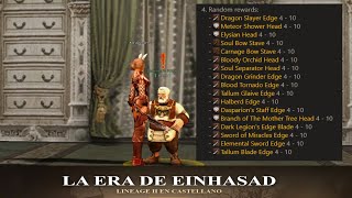 Dignidad robada I Lineage 2 La Era de Einhasad 100español I Quest ciudades principales 4060 [upl. by Gapin777]