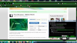 Como descargar pinceles para photoshop [upl. by Rednasyl]