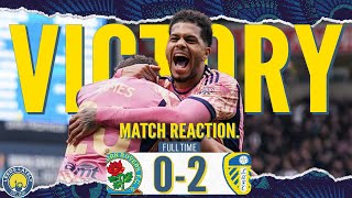 LEEDS 2  0 BLACKBURN UNBEATEN streak continues Match Reaction [upl. by Attenehs476]