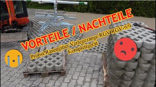 Probst Rasengitter Verlegezange RGV RGV99 Komplettgerät Vor und Nachteile [upl. by Knudson]