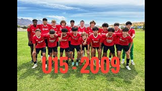 Phoenix Rising MLS 2009 U15 vs Barca Academy MLS 2009 U15 [upl. by Gnim]