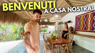 TOUR DELLA NUOVA CUCINA ESTERNA DI CASA NOSTRA NELLE FILIPPINE [upl. by Ardnassak]