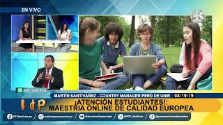 Estudiantes peruanos podrán estudiar maestrías europeas con calidad europea con el 60 de descuento [upl. by Louls297]