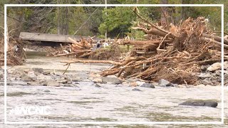 Relief efforts continue after Helene decimates North Carolina [upl. by Oletha]