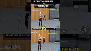 ULTIMATE ACRIVER G18 VS NORMAL G18  FREE FIRE SHORTS  WHICH IS BEST 🔥😱🤔viralvideo shorts [upl. by Asecnarf]