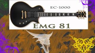 Head To Head  EMG 81 vs Seymour Duncan Blackout AHB1  Bridge Pickups [upl. by Jonme368]