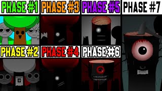 Incredibox Sprunki Phase 1 VS Phase 2 VS Phase 3 VS Phase 4 VS Phase 5 VS Phase 6 VS Phase 7 [upl. by Ecirehs]