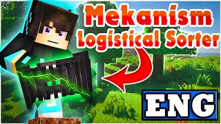 Logistical Sorter Mekanism Tutorial  118  120 minecraft English [upl. by Borman]