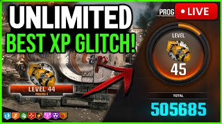 NEW UNLIMITED AFK XP GLITCH  CAMO GLITCH BO6 LIVE AFTER PATCH GODMODE UNLOCK EVERYTHING ZOMBIES [upl. by Aneelad]