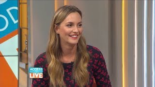 Leighton Meester reveals if she watched The OC and had a crush on Adam Brody 2017 [upl. by Lincoln647]