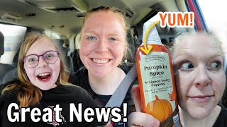 Great News  Running Errands  Busy Daily Vlog [upl. by Coltun]