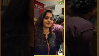 Gorgeous Swathishta Krishnan at Kavins STAR Movie Premiere show shorts [upl. by Nashner]