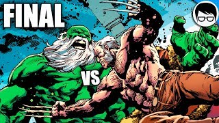 OLD MAN HULK VS OLD MAN LOGAN quotBatalla Finalquot  Old Man Logan 50 [upl. by Stegman]