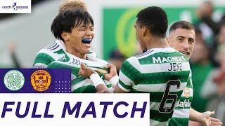 Reo Hatate Screamer Sees The Bhoys Bounce Back  Celtic 21 Motherwell  Full Match [upl. by Anairol]