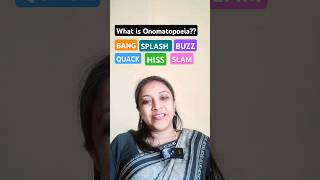 Meaning and Examples of Onomatopoeia II Hiss Buzz Slam Bang Quack Splash [upl. by Leihcim]