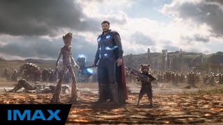 Thor arrives in Wakanda Avengers infinity war2018 HD video clip [upl. by Charyl867]