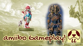 Zelda Breath of the Wild  Mipha Champion amiibo Gameplay [upl. by Disraeli]