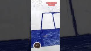 I made a car car drawing for kids pencil pencil art studyofcoloring [upl. by Freyah]