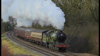 Great Central Railway  Winter Steam Gala 2018 [upl. by Tippets723]