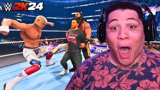 WET WILLY IS BACK WWE 2K24 MyRISE [upl. by Marylinda]