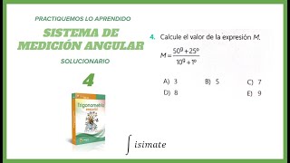 1P4  SISTEMA DE MEDICION ANGULAR PROBLEMA RESUELTO  FISIMATE [upl. by Yffub927]