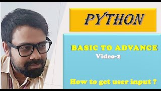 Getting User Input in Python  Input Function ExplainedLearn Python Programming Tutorial Online [upl. by Ainsley]