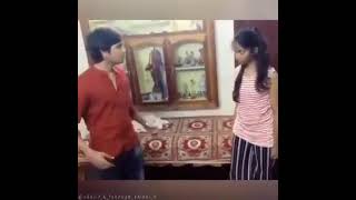 Yasaswi kondepudi funny dubsmash with sister sankeerthana kondepudi yasaswi dubsmash [upl. by Wedurn]