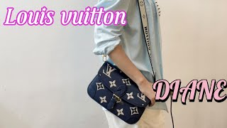 Unboxing the Gorgeous Louis Vuitton Diane Bag  Full Review [upl. by Nibbor]