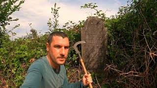 MENOS MAL QUE NO FUI SÓLO A EXPLORAR ESTE CEMENTERIO ABANDONADO Exploraciones Urbanas  Urbex [upl. by Haididej]